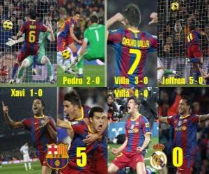 Puzzle FC Barcelona 5 Ρεάλ Μαδρίτης 0